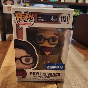 Funko Phyllis Vance Pop! Vinyl Figure - Purple Top, Brown Skirt